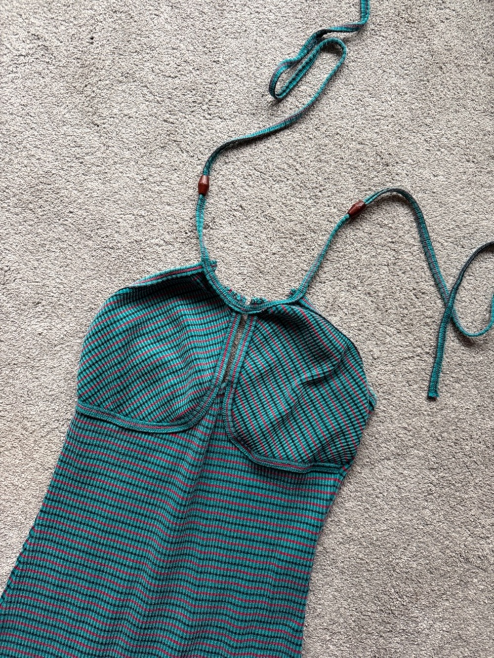 Free People Halter Knit Dress